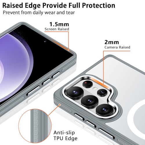 Image of MALEWOLF Magnetic Case for Samsung Galaxy S26 Ultra, Slim Matte Cover