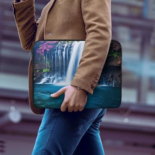 Funda para Laptop 10 pulgadas Azul Cascada en Hawaii miniatura 6