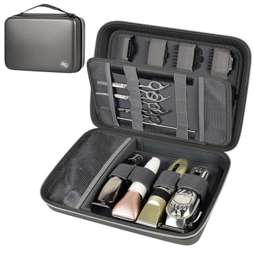 Étui tondeuse à cheveux rigide Boobowl, organisateur de voyage pour kit de toilettage Wahl et Ufree