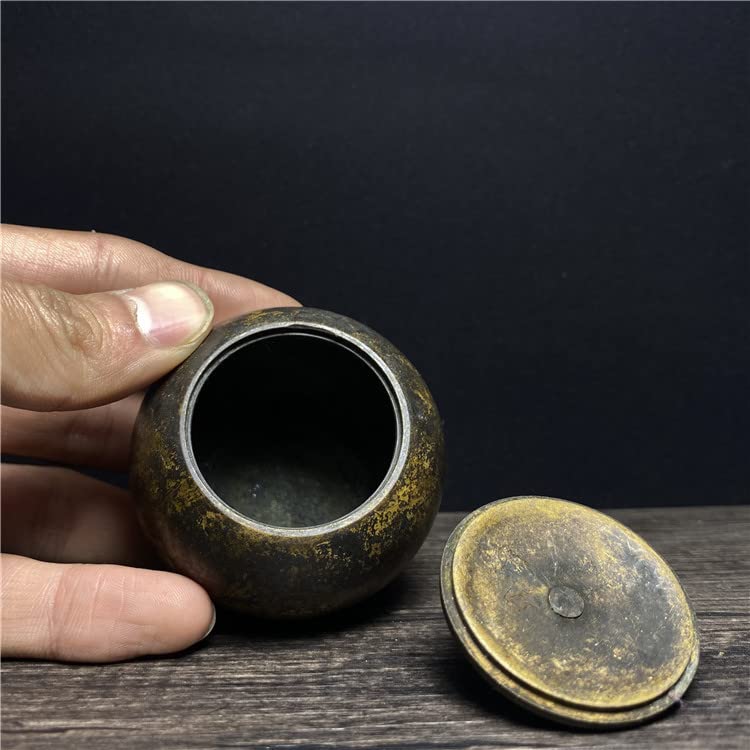 Amazon.co.jp: LAOJUNLU アンティーク 古い青銅 小さな銅の瓶 中華民国