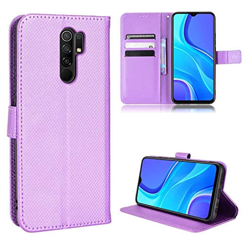Xiaomi Redmi 9 coque violette pour éviter les bris d'écran 360