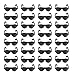 TOYANDONA Occhiali da Sole da 80Pcs Bambola Occhiali da Sole in Miniatura Mini Bambola Costume Accessori per Mezzogiorno