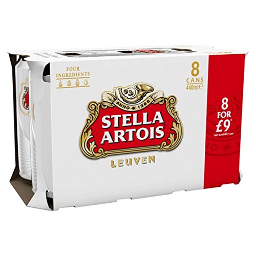 Stella Artois 8 x 440ml (Pack de 3 x 8x440ml)