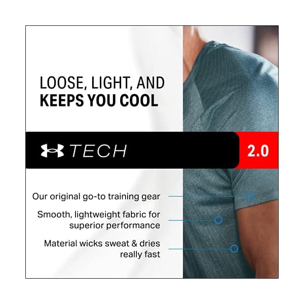 Under Armour Jungen Tech Big Logo Short Sleeve Gym Shirt Kurze Ärmel – Bild 5