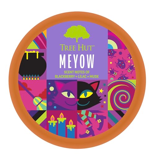 Image of Tree Hut Meyow Shea Sugar Scrub, Exfoliating, Hydrating & Moisturizing Body Scrub with Shea Butter & Nourishing Essential Oils, Smooth & Soften Skin, Limited Edition Scent, 18 oz