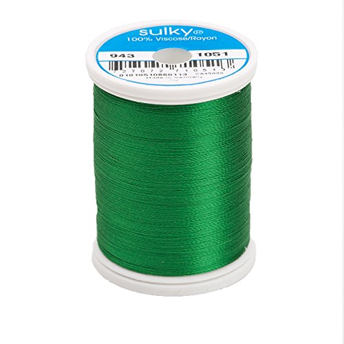 Hilo Sulky 40wt Rayon 850 yd Verde Navidad miniatura 1