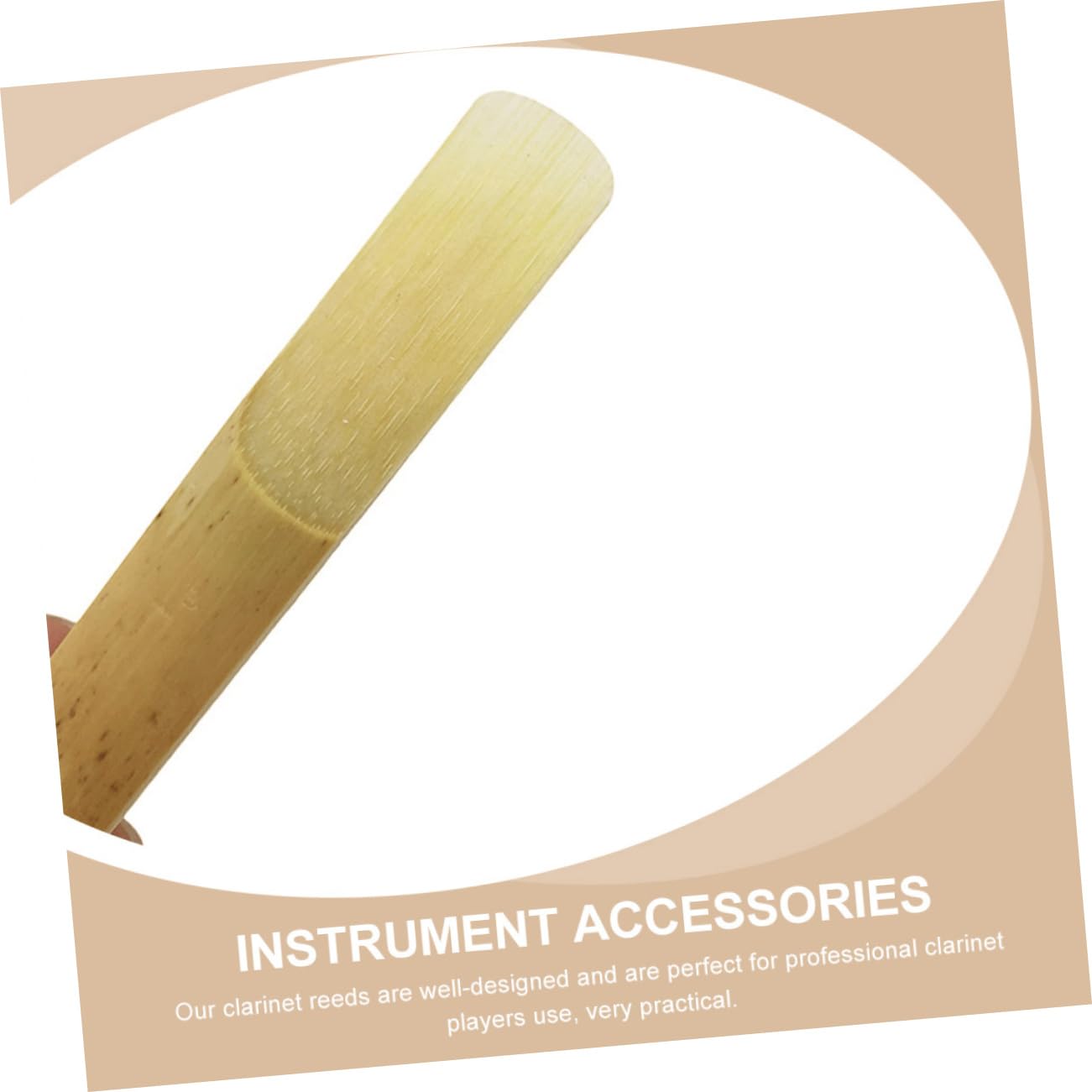 Levemolo Practical Clarinet Set Clarinet Accessory 2.5 Strength 10pcs Compact and Durable