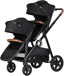 Kikka Boo - Carrinho Para Gêmeos Go 2 Black