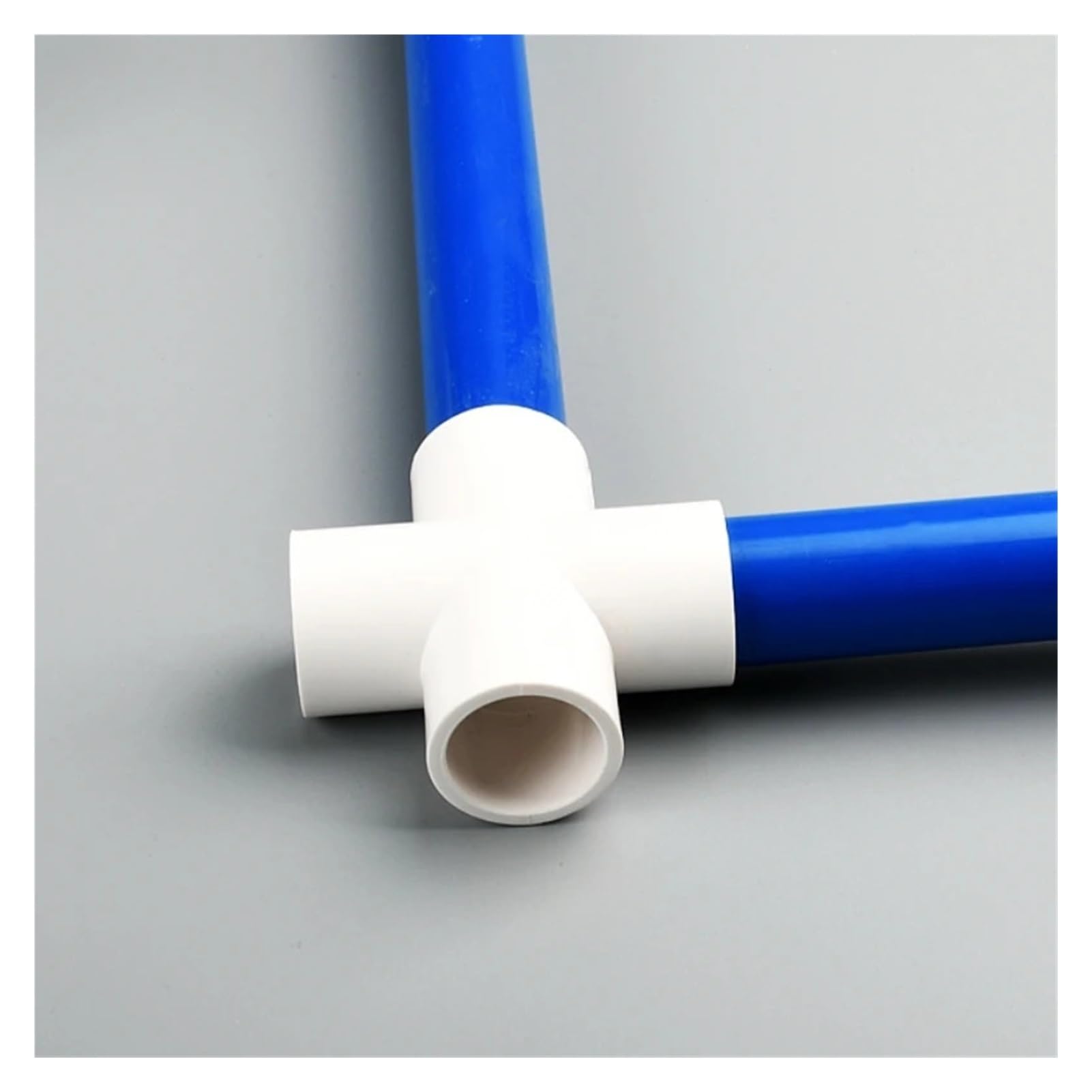1/5 pezzi Connettore a croce a 4 vie 20/25/32/40/50 mm Raccordi for giunti di fornitura idrica in plastica Connettori for tubi di sistema di irrigazione(I.D 50mm,5 pieces)