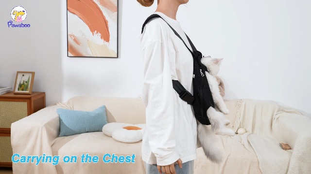 チャリポコ Amazon.com : Pawaboo Pet Carrier Backpack, Adjustable Pet Front
