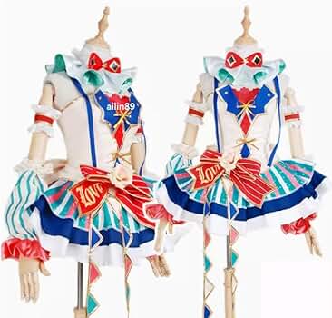 ラブライブ！*小泉花陽 サーカス覚醒 コスプレ衣装 Amazon.co.jp: ラブライブ! サーカス編覚醒後 小泉 花陽 風