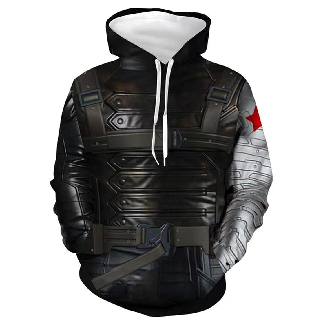 WKDFOREVER3D Captain Fashion Cosplay Hoodie Jacket