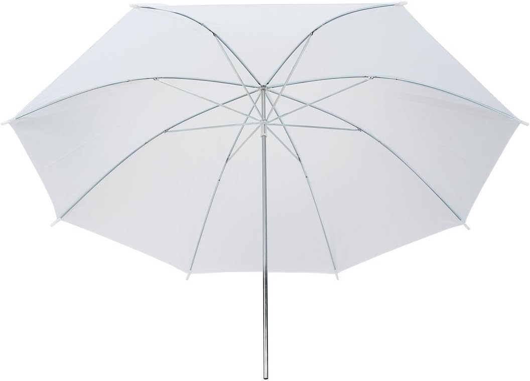 ELECTROPRIME 33"Soft Umbrella, Lightweight Studio Translucent Shoot White Soft Umbrella