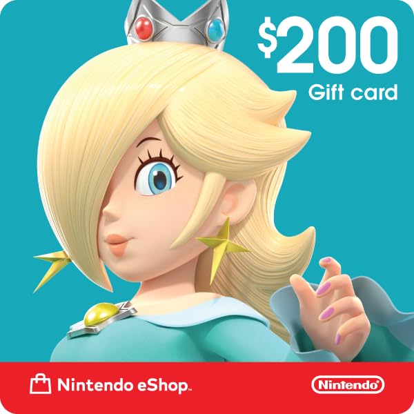 Image of eCash - Nintendo eShop Gift Card $200 | Digital | Nintendo Switch