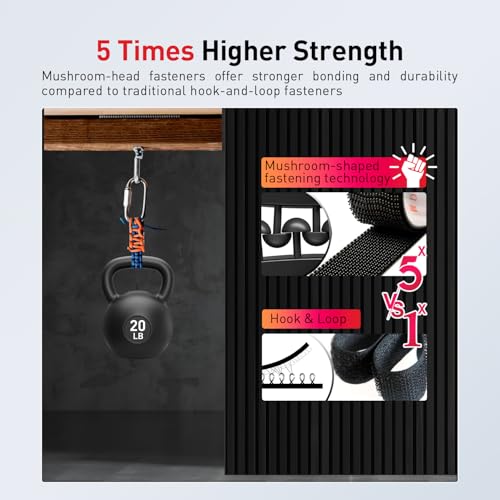 Image of 3M Dual Lock, Heavy Duty Reclosable Fastener, 1 inch x 2 inch, SJ3550, 8 PCS, Black
