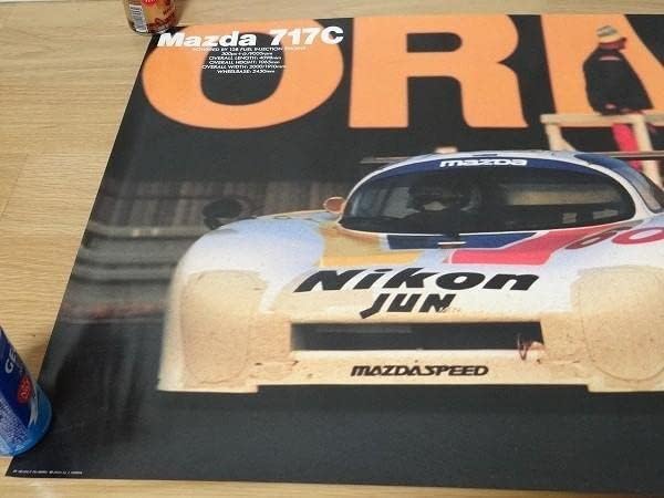 新品 非売品 マツダ 717C マツダスピード ル・マン24時間レース ポスター マツダ 717C マツダスピード ル マン24時間レース ポスター 新品