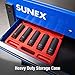 Sunex 2845, 1/2 Inch Drive Extra Long Deep Impact Socket Set, 5-Piece, SAE, 1