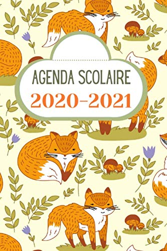 Télécharger Agenda Scolaire 2020-2021: Planner 2020 2021 Français - Organisateur Journalier Semainier Mensuel - PDF