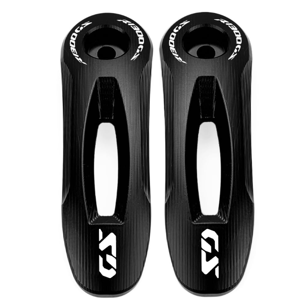 Per R1300GS R 1300 GSA R1300 GS ADV GS1300 Adventure 2023 2024 2025 accessori per moto paramani protezione mani protettore manubrio protezione leva protezioni mani paramani in alluminio CNC (nero)