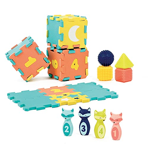 Hama Ludi Spielbox-Set Kinder Bowling Kegel