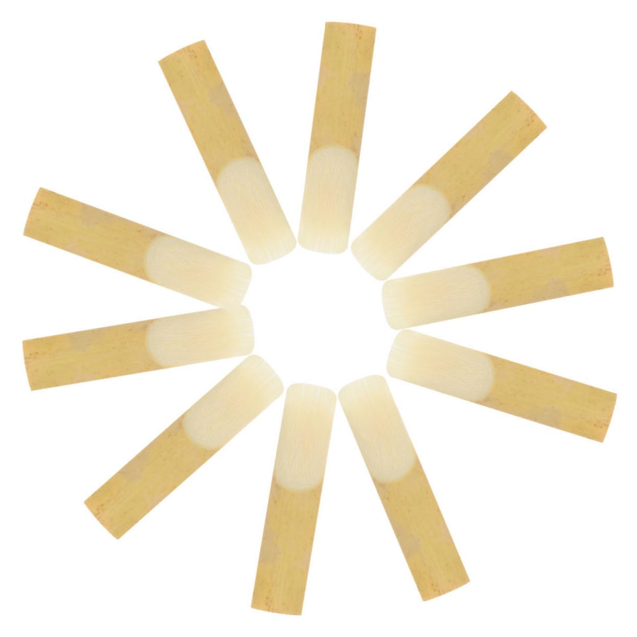 ibasenice 100 Pz Ancia Per Sassofono Ancia Del Sassofono Accessori Per Strumenti Ance Di Ricambio Per Sax Parte Del Ance Da 2,5 Sax Dello Strumento Di Canna Yellow
