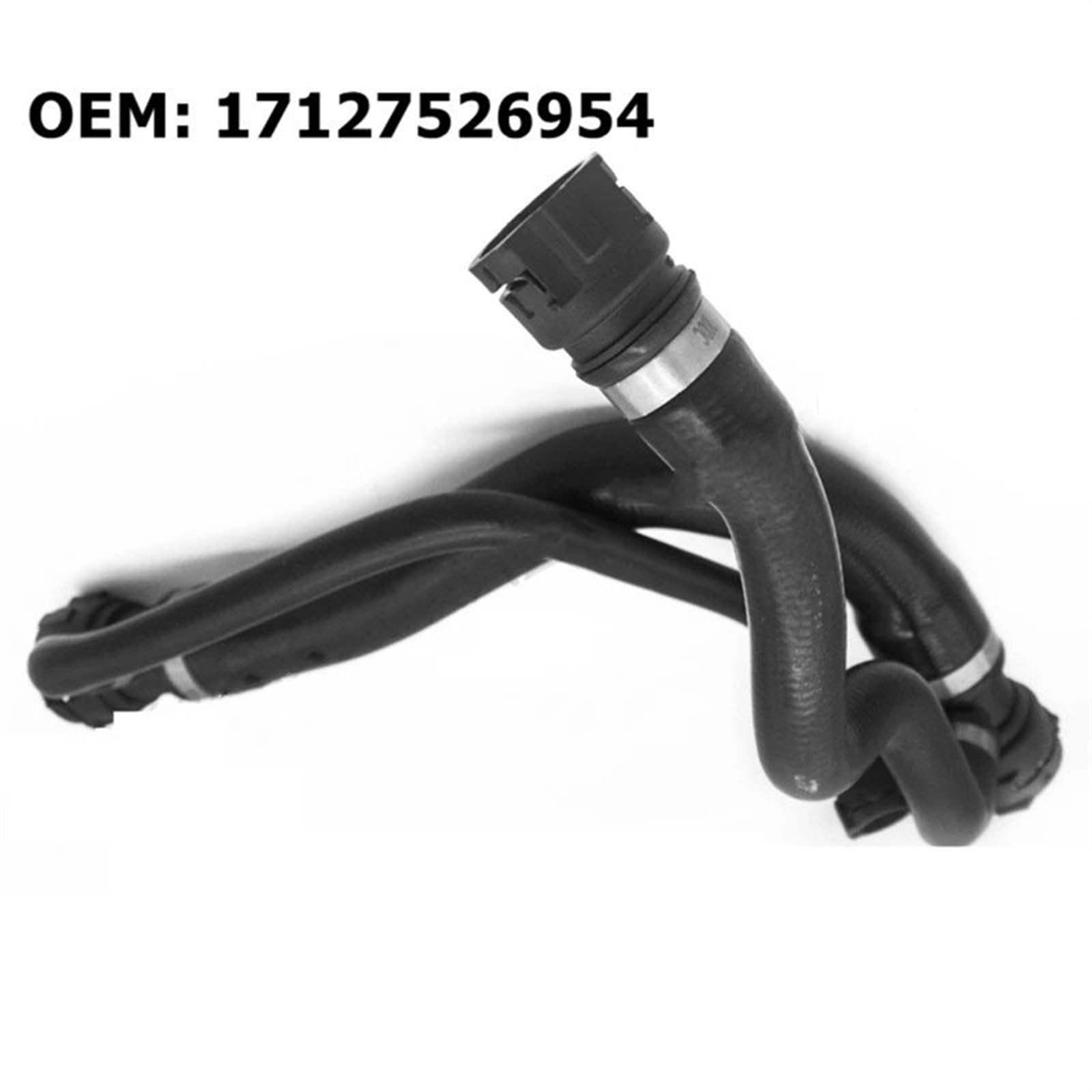 Manguera de Refrigerante Compatible Con E65 E66 Tanque Agua Automóvil Manguera Radiador De Enfriamiento Manguera Refrigerante Manguera Radiador Tubería De Agua Refrigerante 17127526954