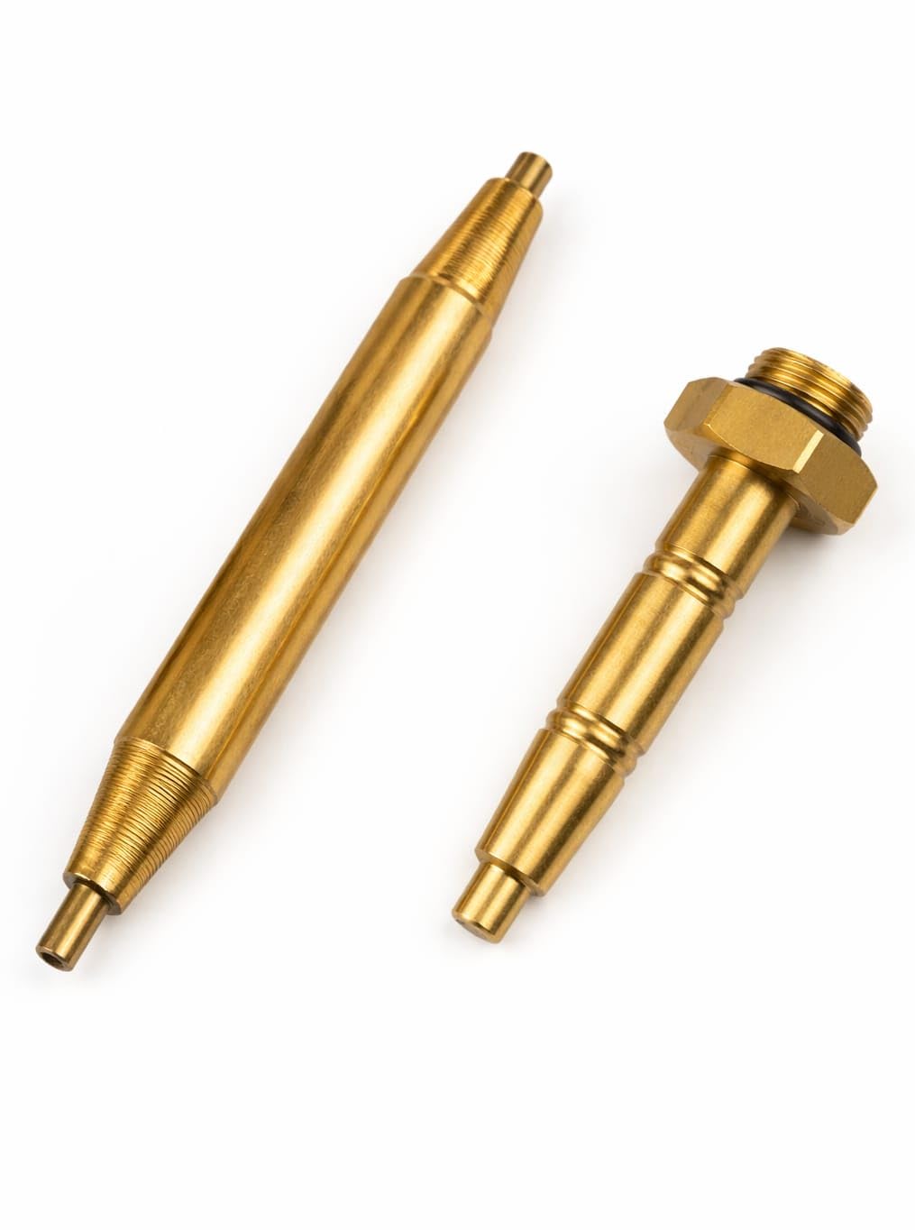 Gas Bottle Adapter Transfer Nozzle Connector for Camping Stove Burner for 14Kg to 19kg haevy duty (2pc set)-image-1