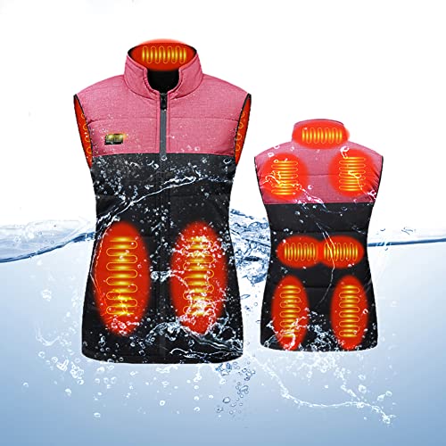 Hpory Gilet Riscaldante Gilet Riscaldato USB