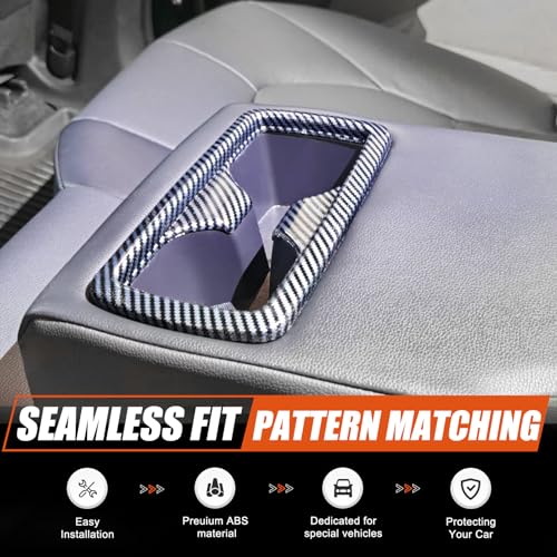 Marco Portavasos para Toyota Grand Highlander 2024-2026 fibra carbono miniatura 3