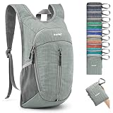 G4Free 10L Hiking Backpack Small Travel Hiking Daypack Lightweight Packable Backpack Casual Foldable