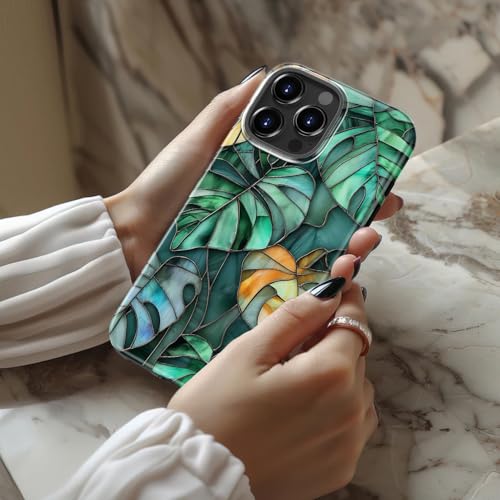 MERRO for iPhone 16 Pro Case,Cute Aesthetic Flower,MagSafe Compatible - image 2