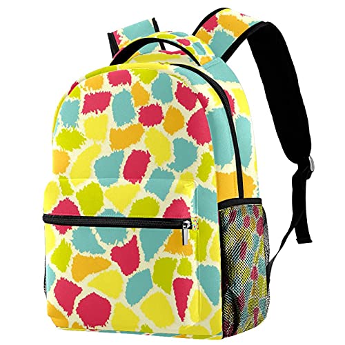 Sac à dos de voyage campus rose et vert pour fille sac à dos école