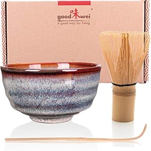 Goodwei Matcha Set mit Keramikschale