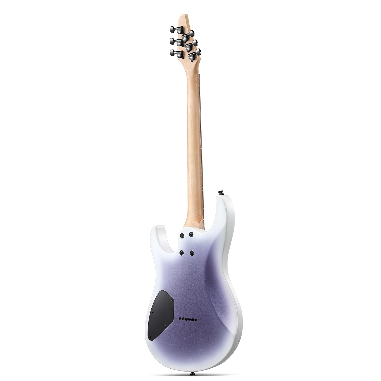 Donner Solid Body Chitarra elettrica DMT-100, 39 pollici, in metallo, con pickup H-H, borsa, corde, cinghia, cavo, smorzatore, per gli amanti della musica rock (in viola)