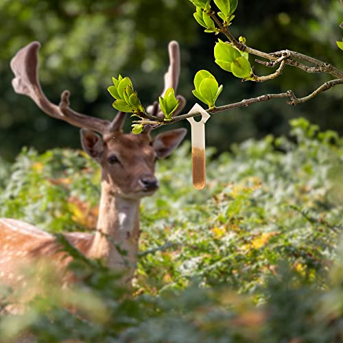 Moonoom 40 Pcs Deer Urine Wick, White Hunting Scent Buck Attractant,Doe Pee Wick Rut Scent Buck Lure For Whitetail Deer (40) #TOP5