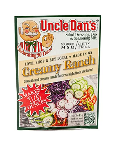 Uncle Dans Creamy Ranch | Singles Packet 0.75oz (Pack of 1)