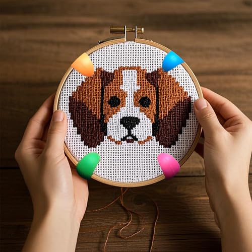 Image of 25pcs Sewing Accessories Upgraded Thread Holder Spool Huggers for Sewing and Cross Stitch Accessories Prevent Tails from Unwinding