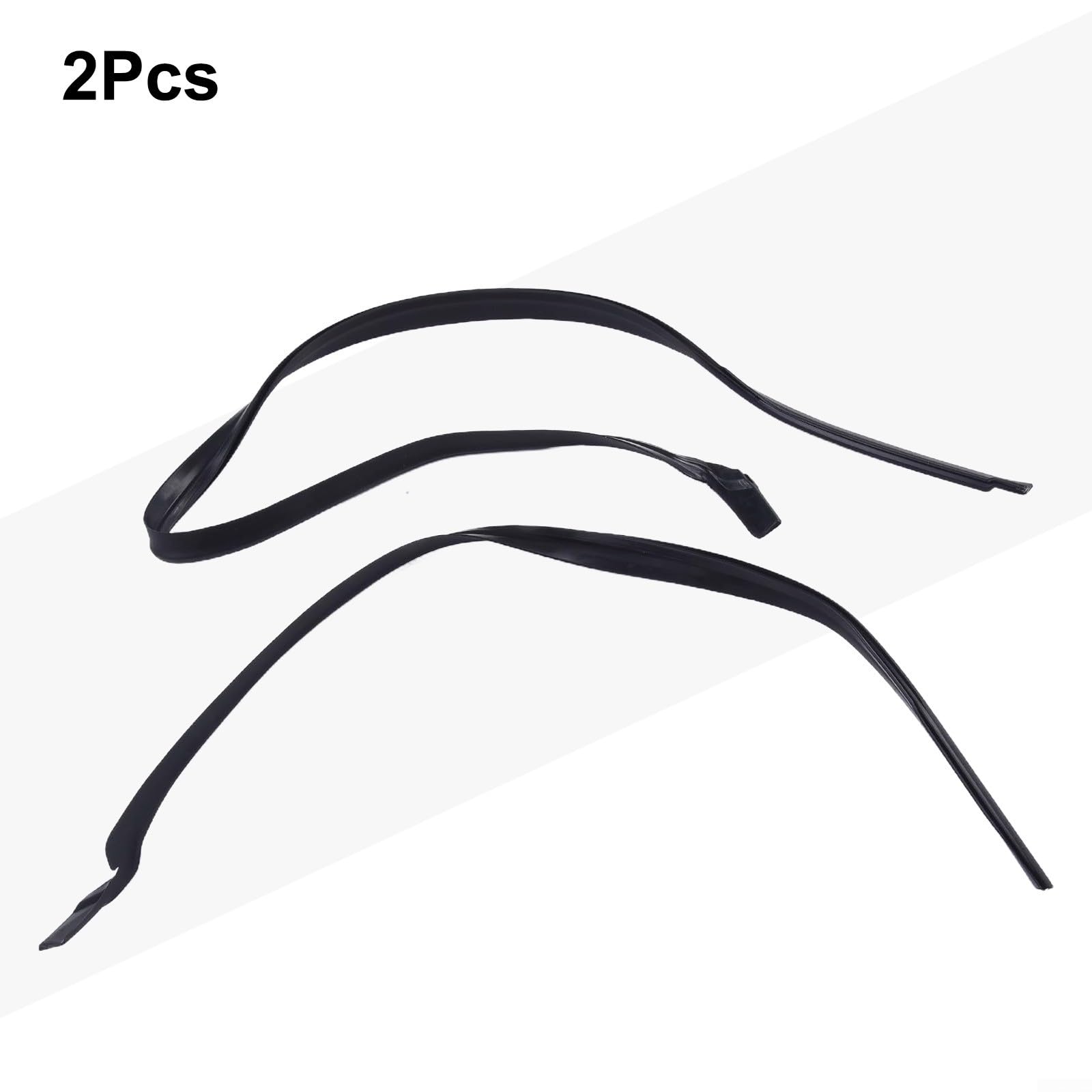Parabrezza Parabrezza Guarnizione Anteriore Coppia Guida Sinistra per MINI R55/R56/R57 2006-2015 Nero Gomma Ricambio 51132751209