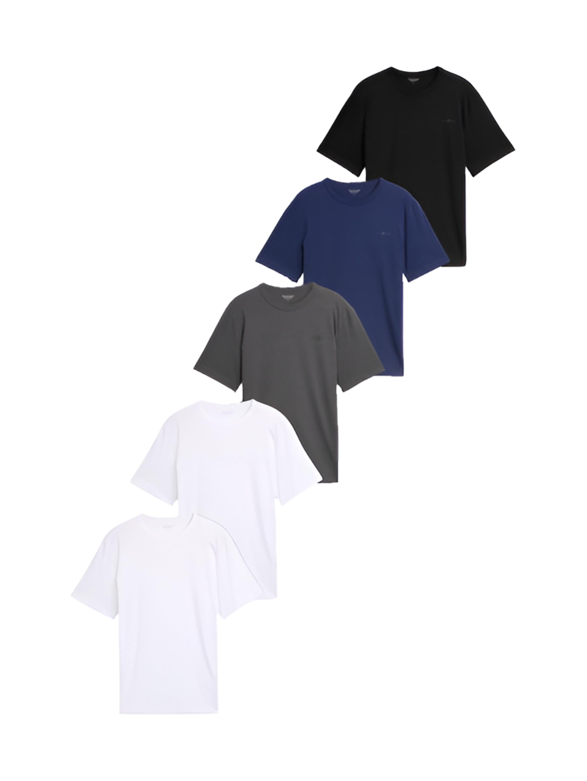 TOM TAILOR Herren 1047052 T-Shirt, 10311 - Cosmos Blue, 3XL EU