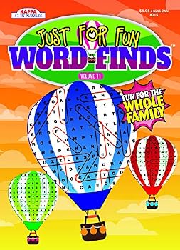 Perfect Paperback Just for Fun Word-Finds Puzzle Book-Word Search Volume 11 Book