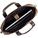 Leather briefcase 18 Inch Laptop Messenger Bags for Men and Women Best Office briefcase Satchel Bag