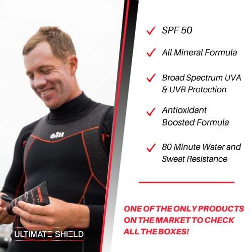 Harken Derm - Ultimate Shield Mineral Sunscreen With Antioxidants - Spf 50-80 Minute Water Resistant - Face And Body #TOP3