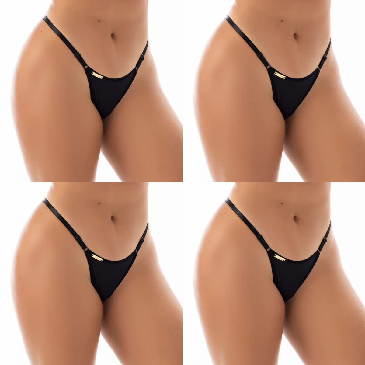 Kit 4 Calcinhas Tangas Fio Dental com Regulagem | Tanga Sol em promoção! Veja a oferta e mais achadinhos de Moda íntima 9 Hoje é o melhor dia para comprar Kit 4 Calcinhas Tangas Fio Dental com Regulagem | Tanga Sol com aquele preço maroto! Promoção! Aproveite a oferta! 9