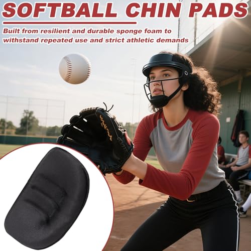 Protège-menton de baseball pour remplacer une protection de casque usée - 5