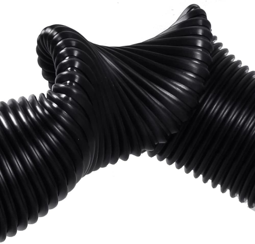 ARKEM Staubsaugerzubehör - Staubsaugerschlauch, 40mm Innendurchmesser, Schwarz, EVA-Material, 2m Länge, Universal für die meisten Staubsaugermodelle