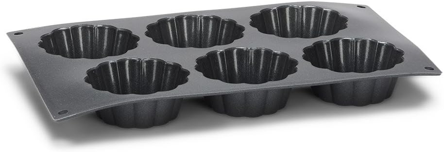 Patisse Silicone Muffin pan, Black