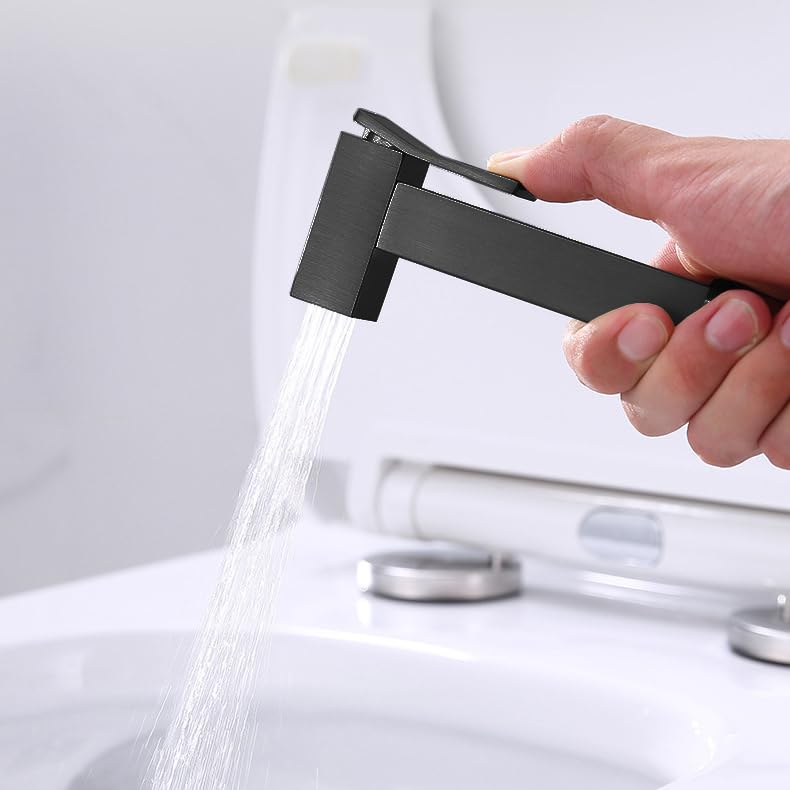 Handbrause für Toilette und Waschbecken, verchromt
