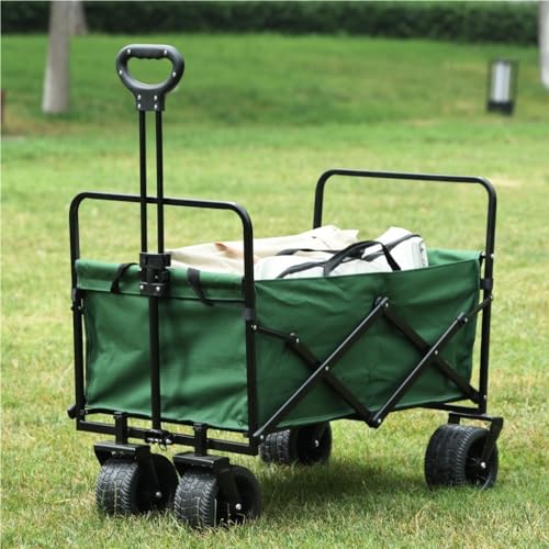 Outdoor-Trolley Campingwagen, Outdoor-Wagen, Faltbarer Campingwagen, Picknickwagen, Einkaufswagen, Gemüsewagen, Kleiner Wagen Gartenwagen – Bild 5