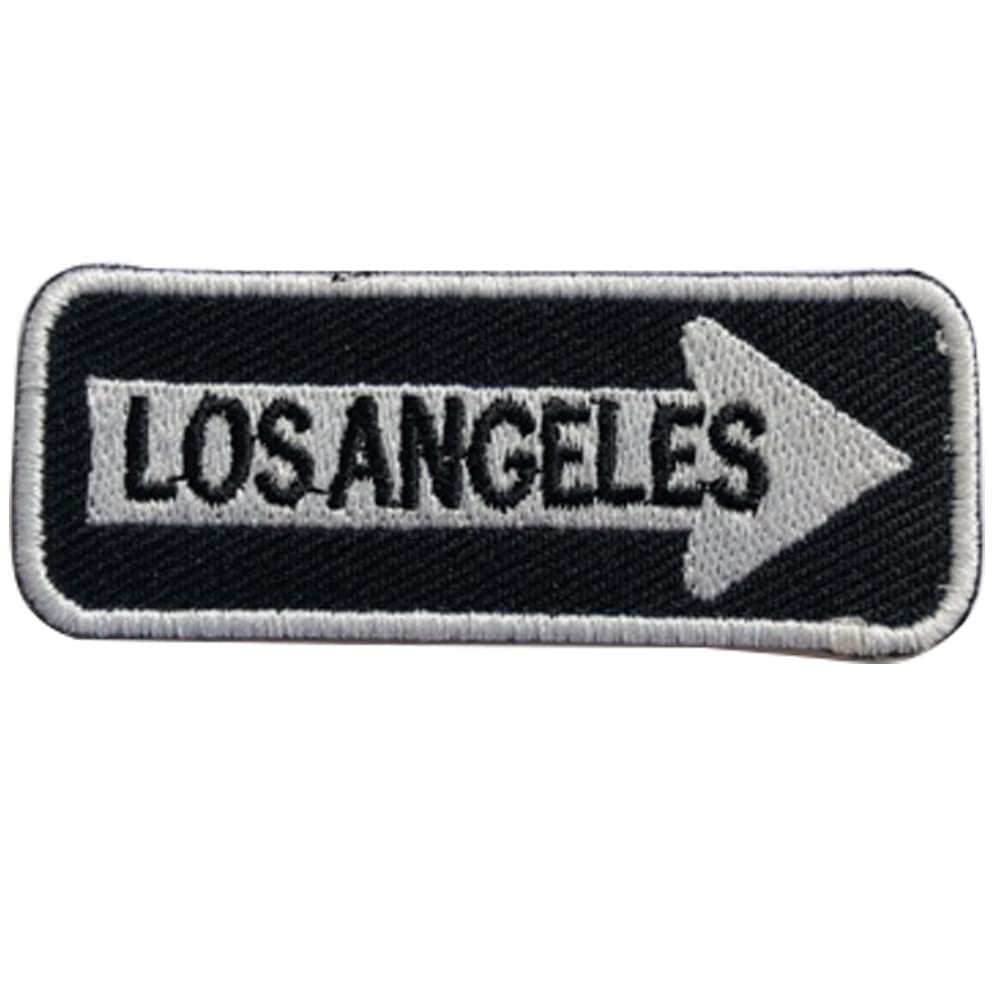 Toppa Termoadesiva Lakers Los Angeles | Ricamo 10x6.5 Cm | Applicazione A Caldo Per Abbigliamento E Accessori