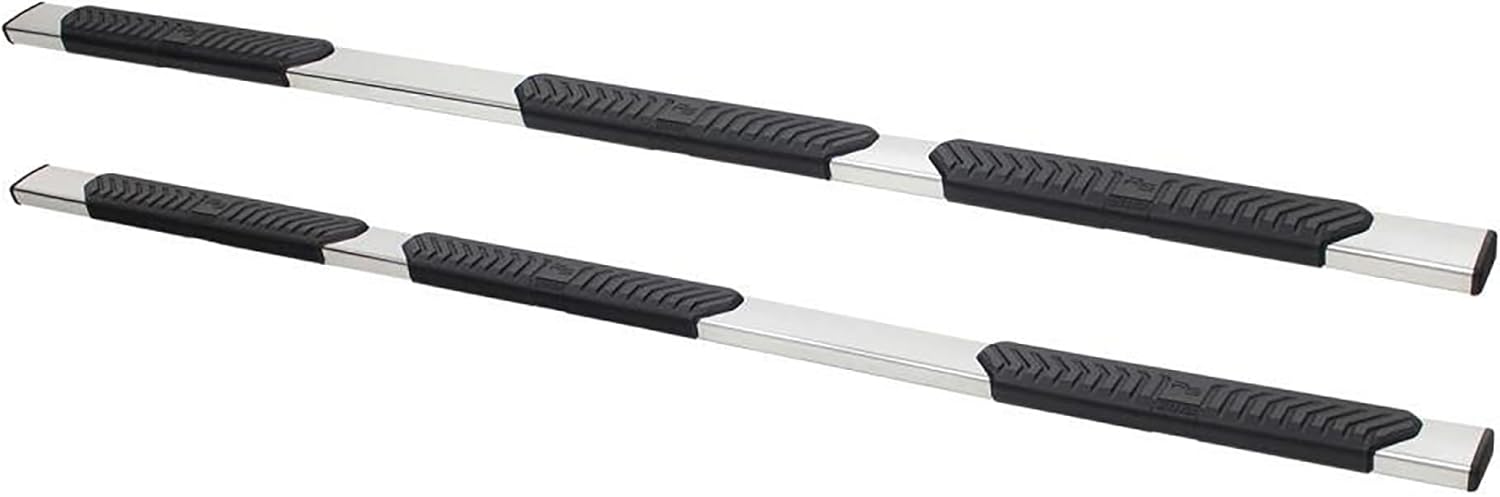 Westin 28-534330 R5 Modular Wheel to Wheel Nerf Bars fits 2010-2018 Ram 2500 3500 Crew Cab 8' Bed (Exc Dually) Polished Pair